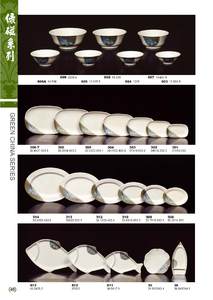 利泰-綠磁美耐皿碗盤 / 餐具系列