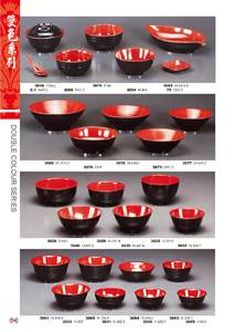 利泰-雙色美耐皿碗盤 / 餐具系列