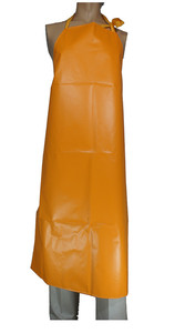 A703-2橘黃色厚帆布防水圍裙